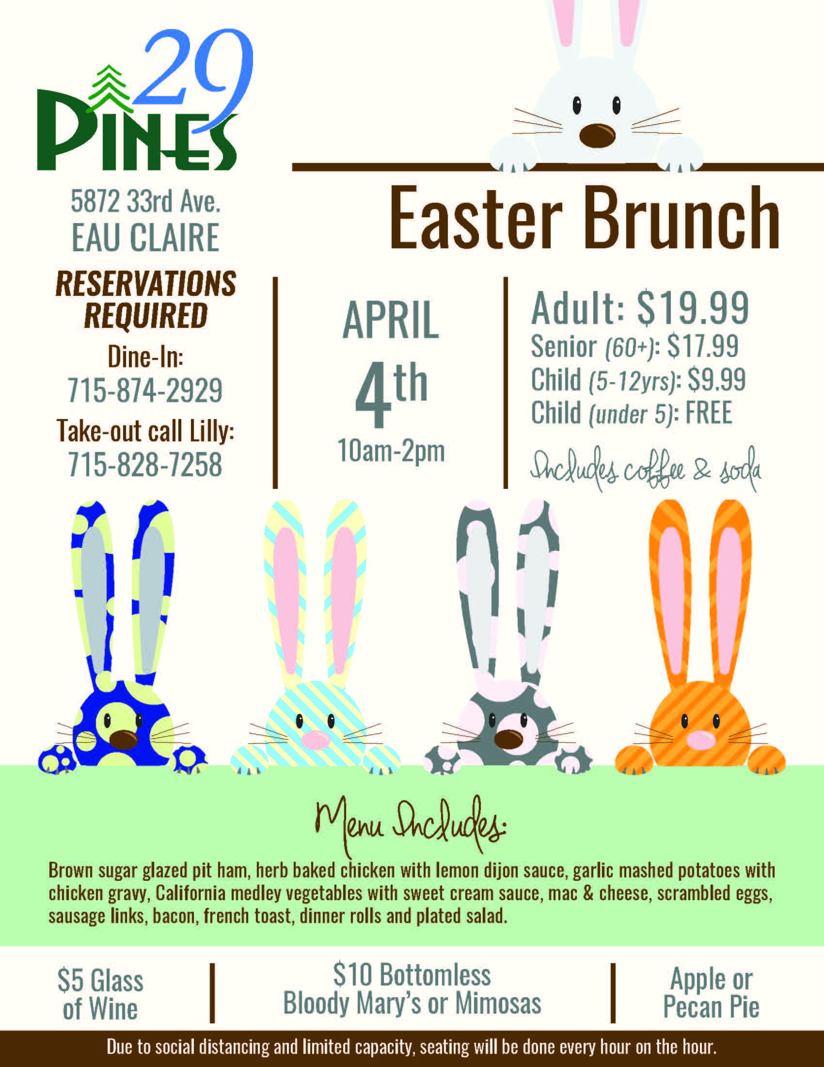 Easter Brunch - River Country CO-OP