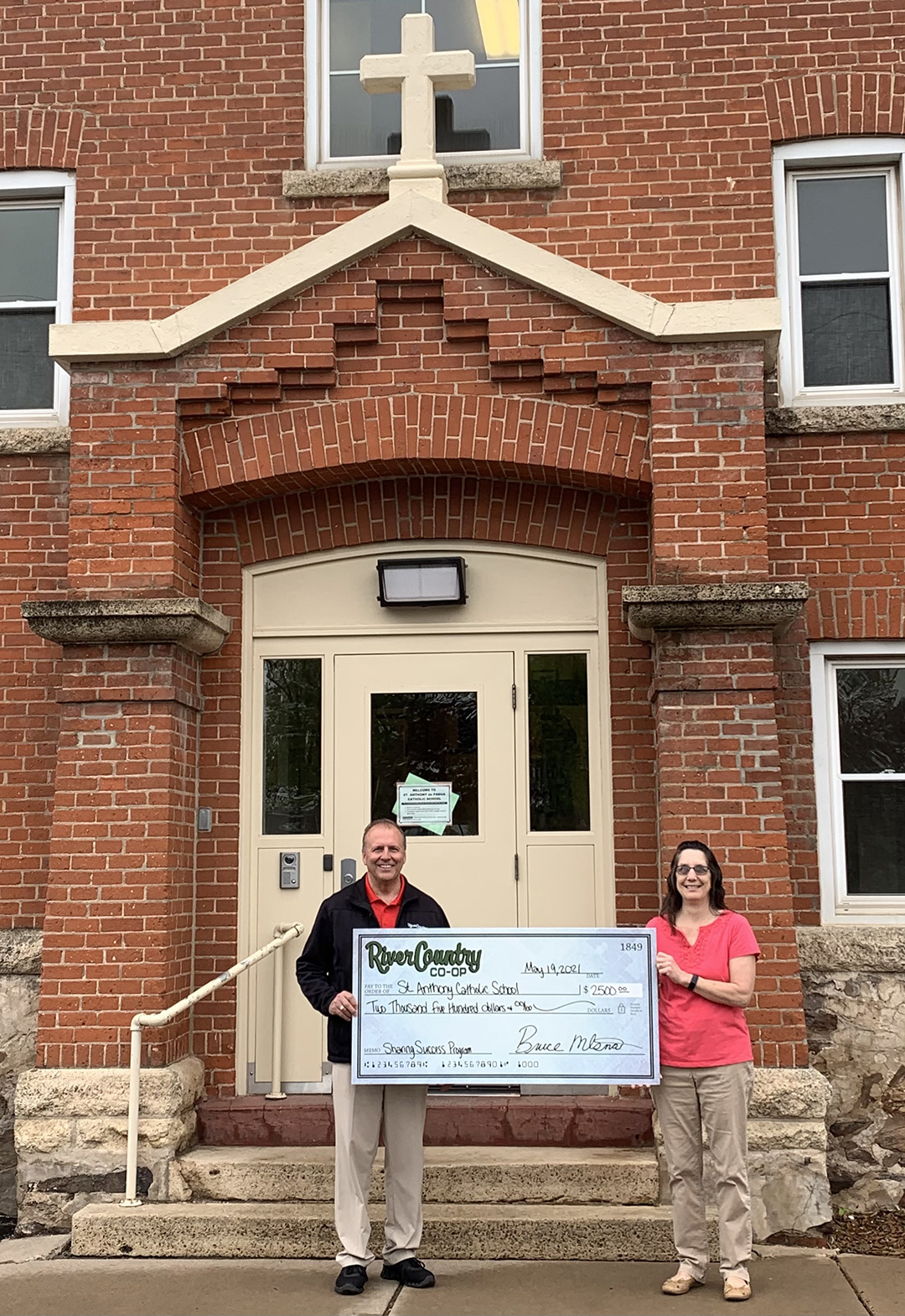 St. Anthony School Athens Donation River Country COOP